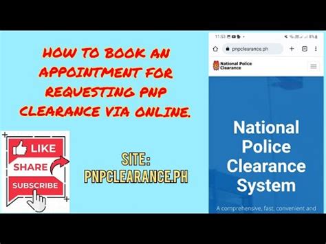 https //pnp clearance